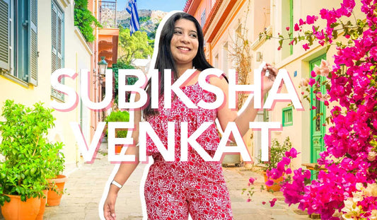 Celebrate Love with Style - Subhiksha Venkat's Valentine's Day Look Unveiled