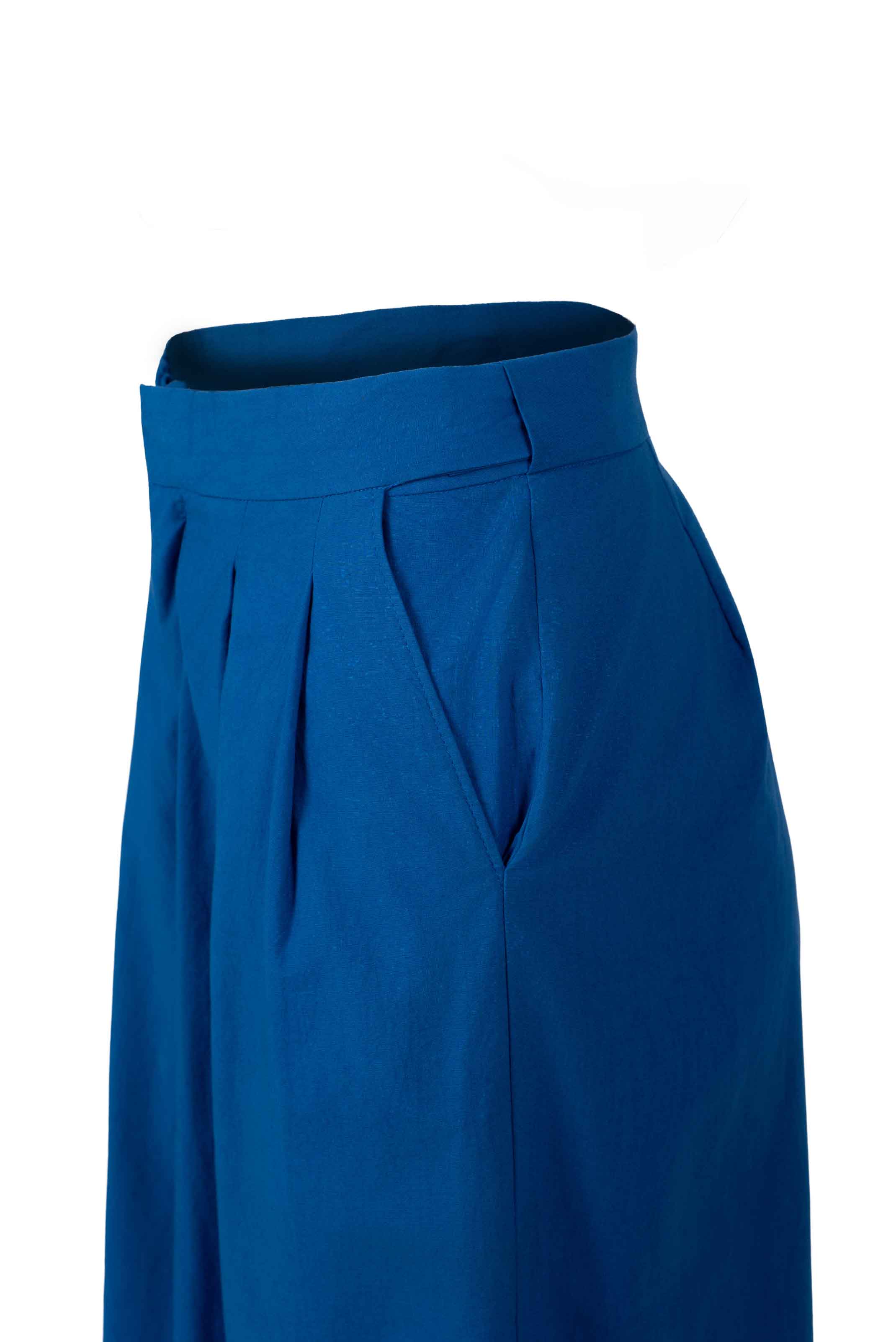 Continuum Fluid Wide-Leg Trousers - Anasua 