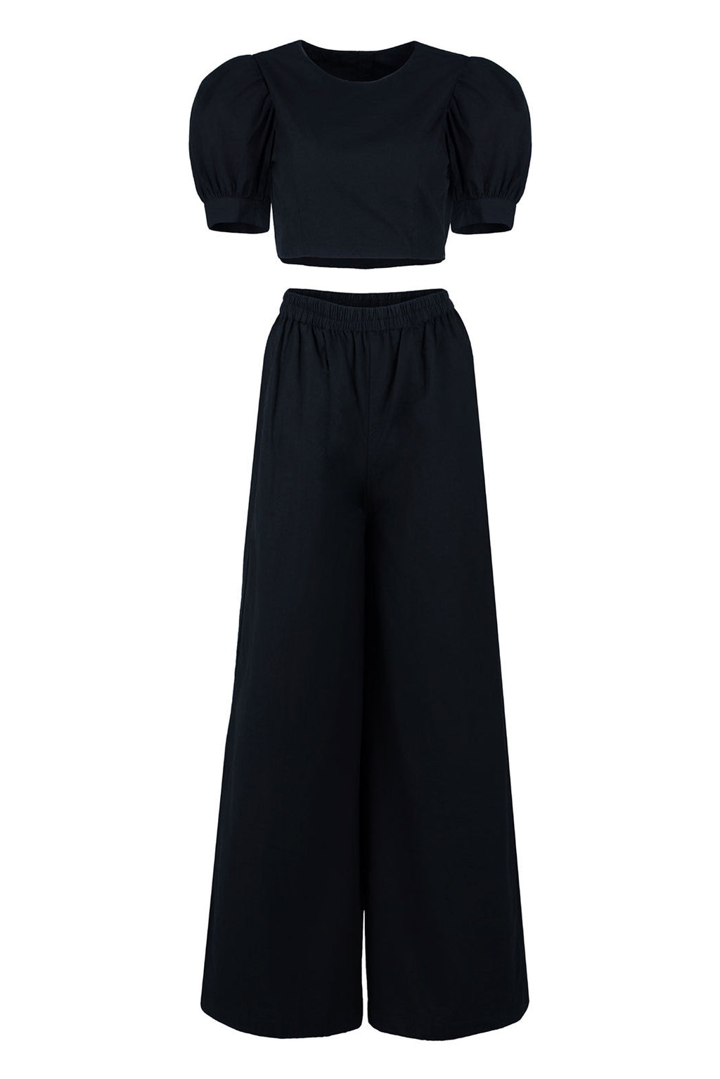 Continuum Tailored Wide-Leg Trousers - Anasua 