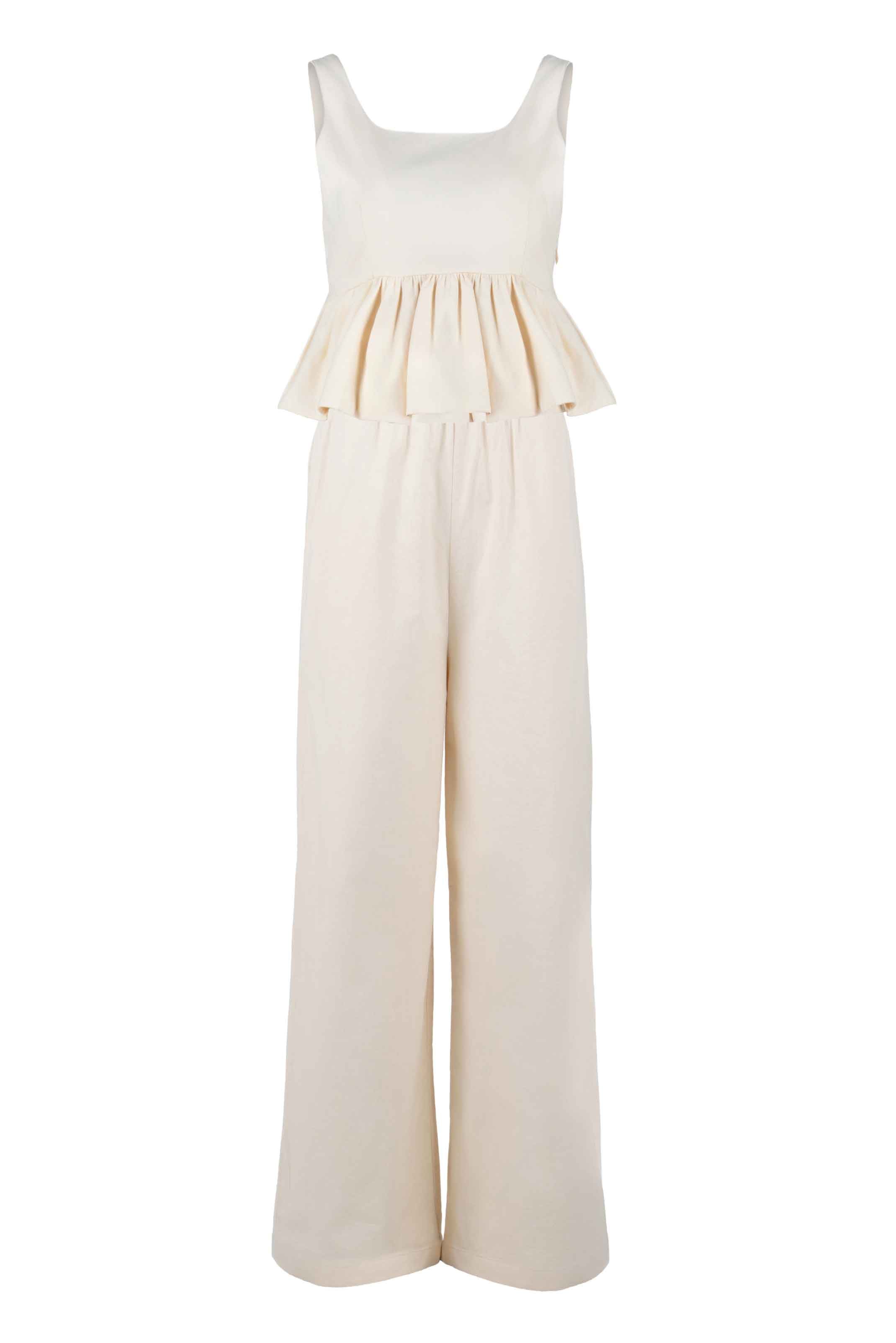 Continuum Wide-Leg Trousers - Anasua 