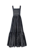 Continuum Open-Back Tiered Midi Dress - Anasua 
