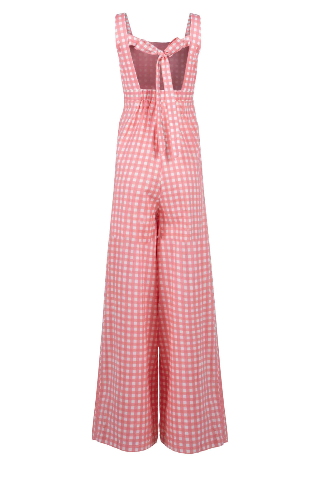 Continuum Open-Back Column Jumpsuit - Anasua 