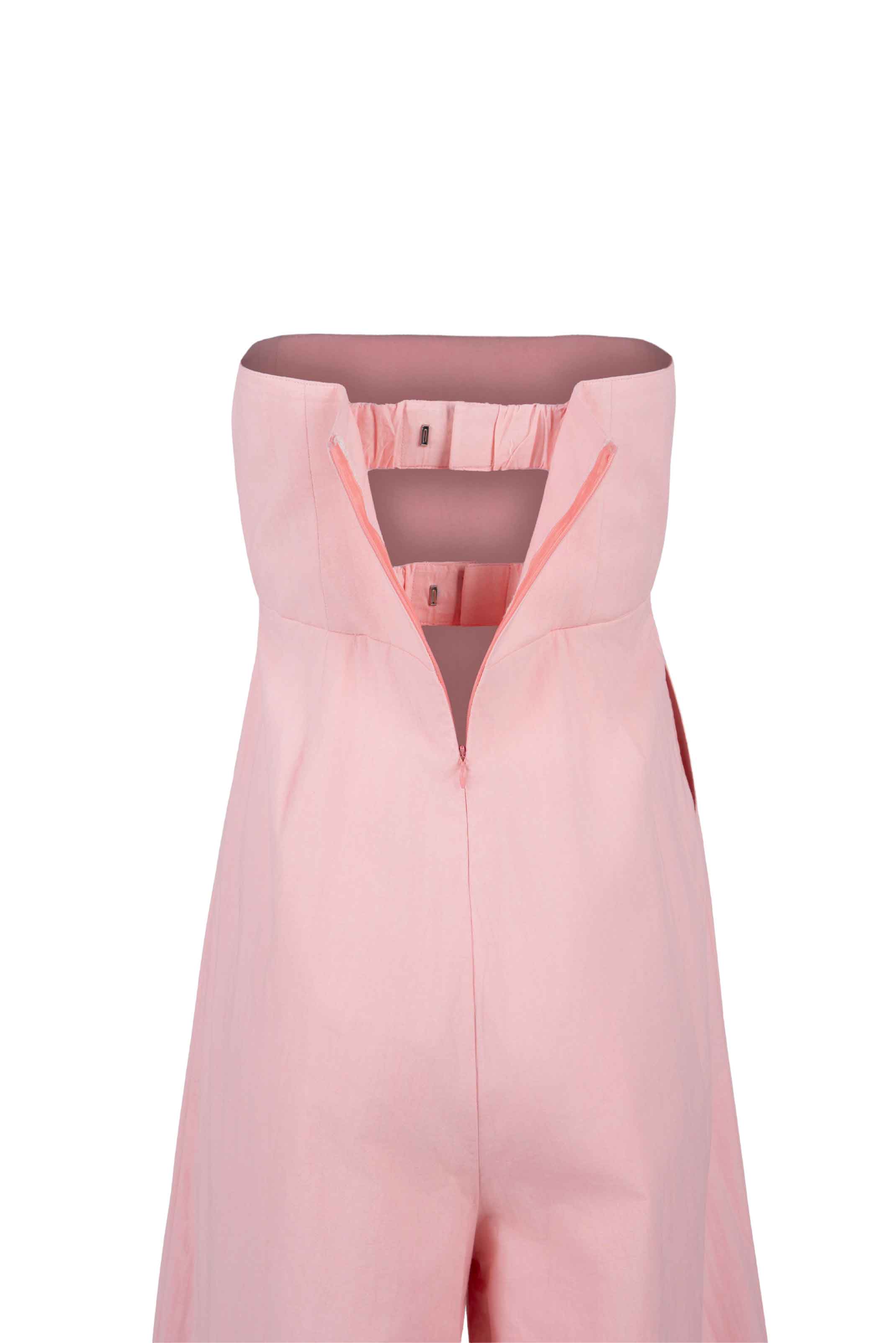 Continuum Strapless Column Jumpsuit - Anasua 